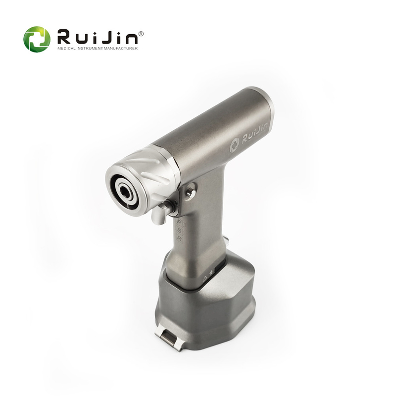 Extended Handle Optional Vertebral Drill With Keyless Chuck Type